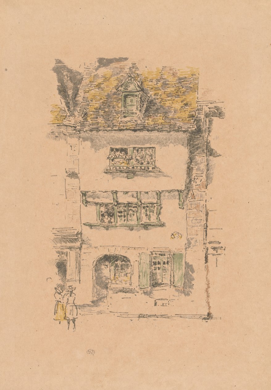 Gula huset, Lannion av James McNeill Whistler