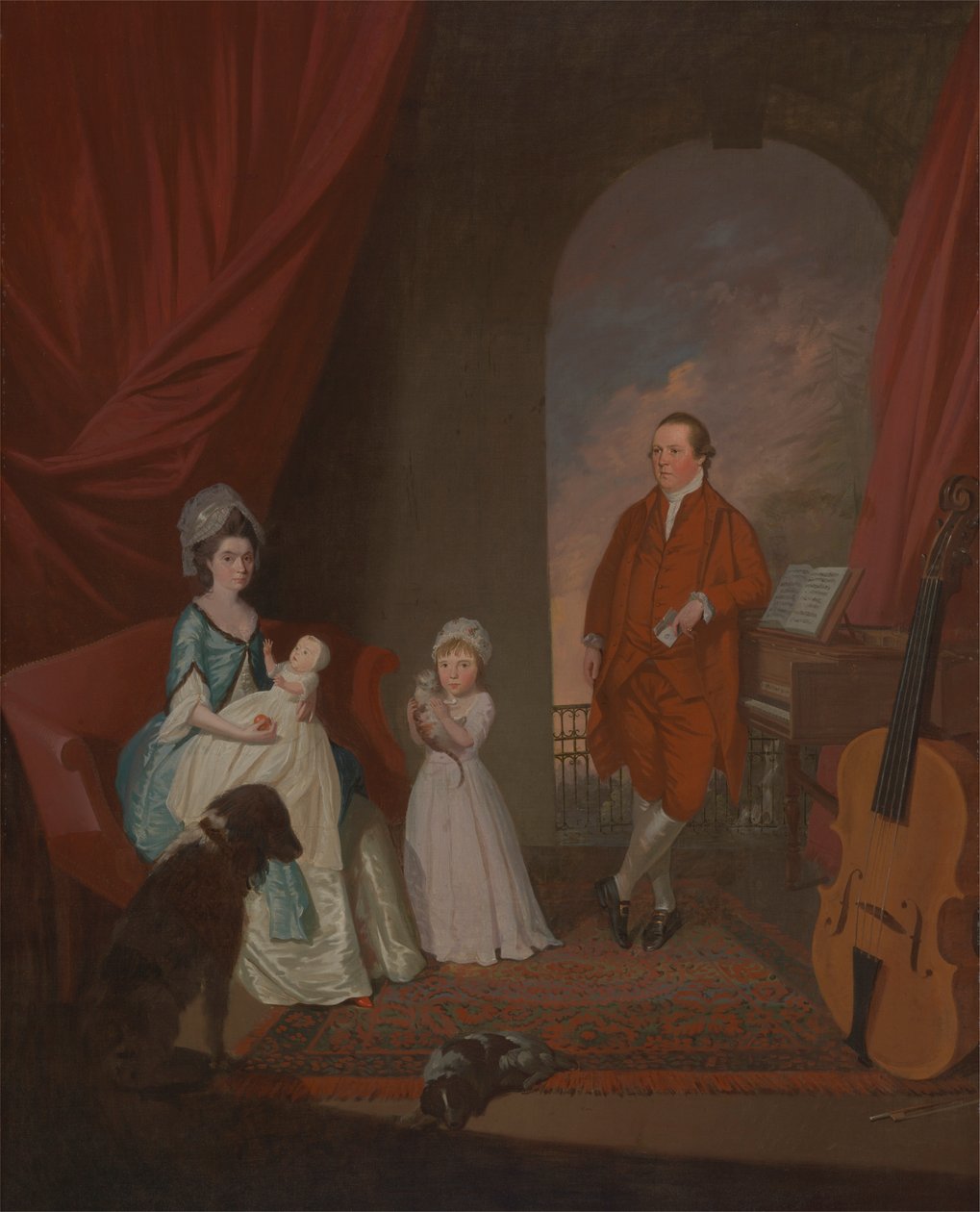 Familjegrupp av James Millar