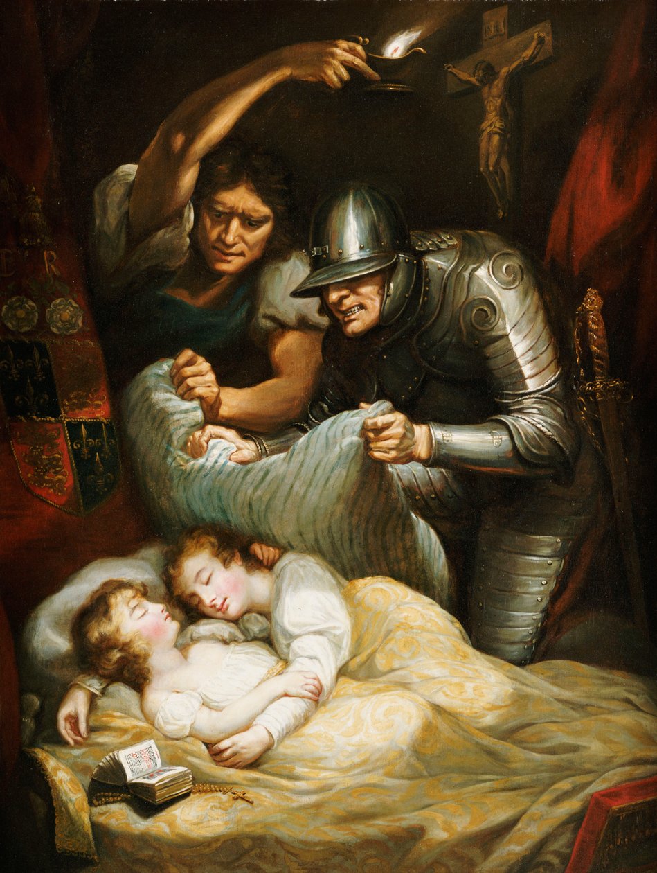 Prinsarna i tornet av James Northcote
