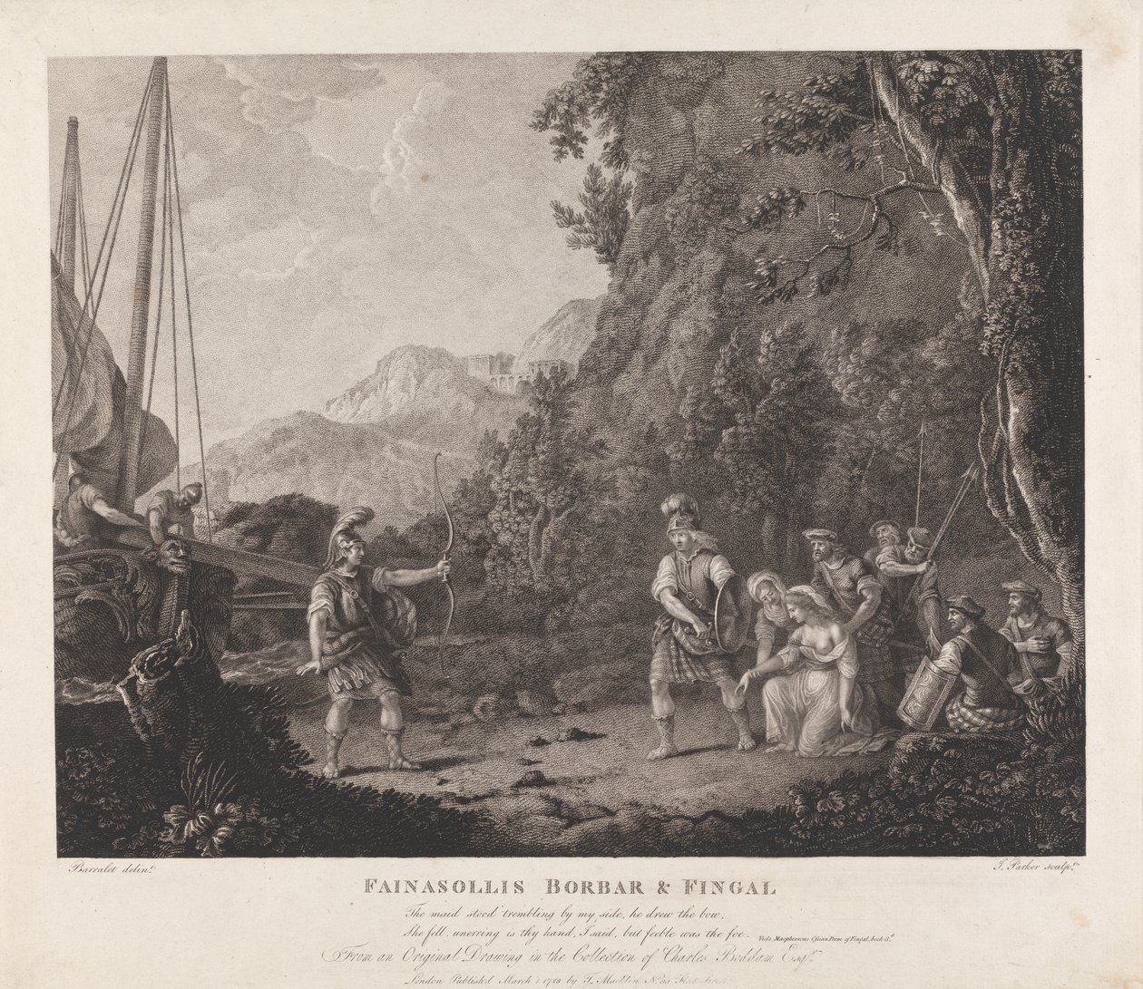 Fainasollis, Borbar och Fingal av James Parker