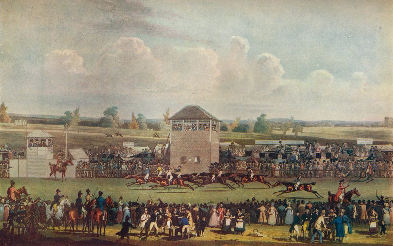 Ascot Heath Races, 1800-talet av James Pollard