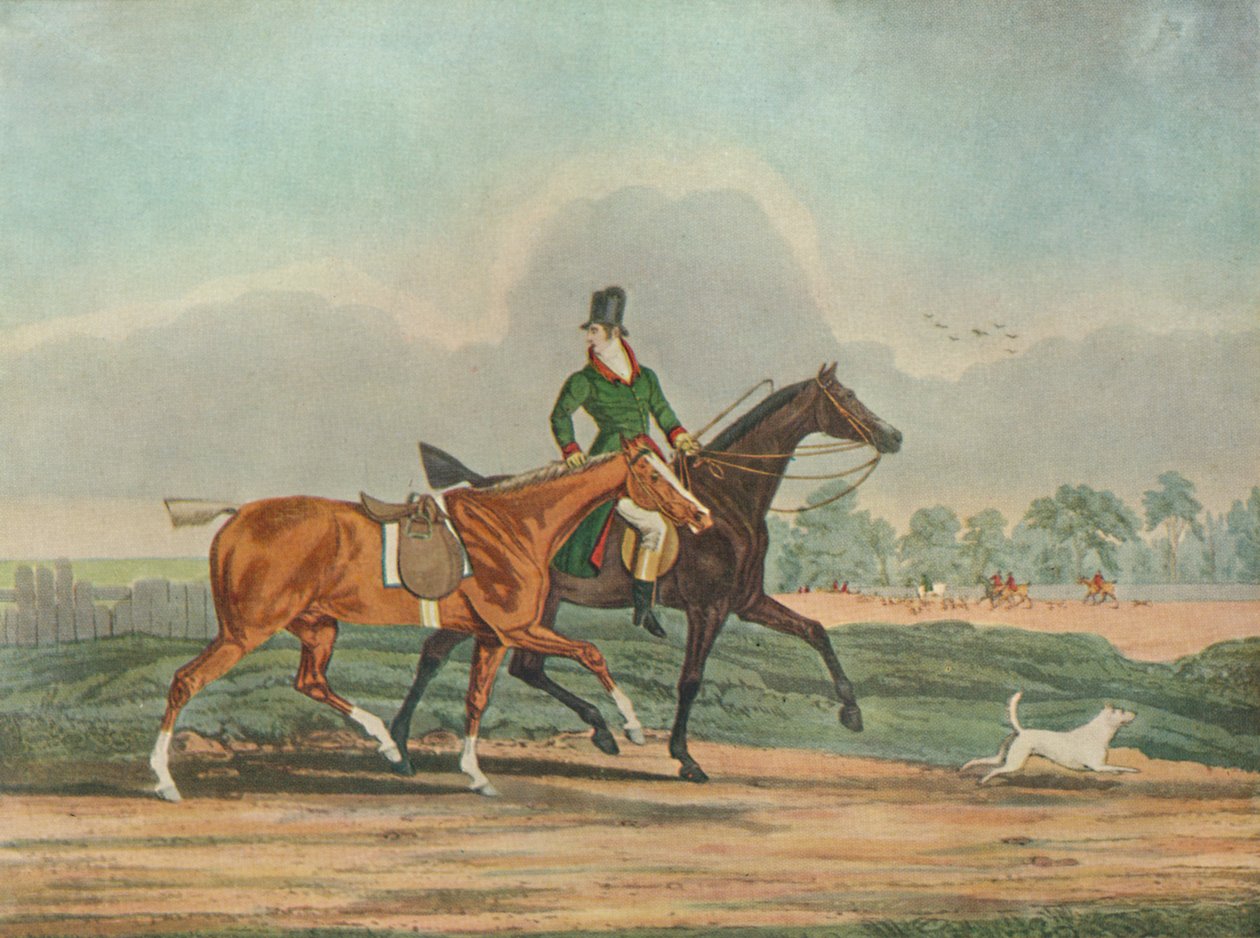 Jägare vid Covertside, tidigt 1800-tal, 1929 av James Pollard