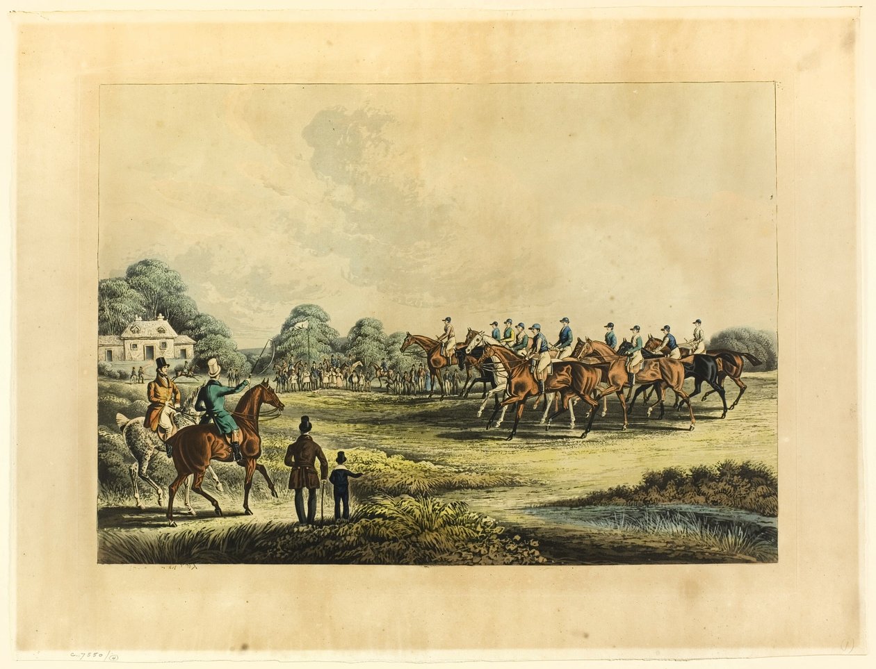 Saint Albans Grand Steeple Chase av James Pollard