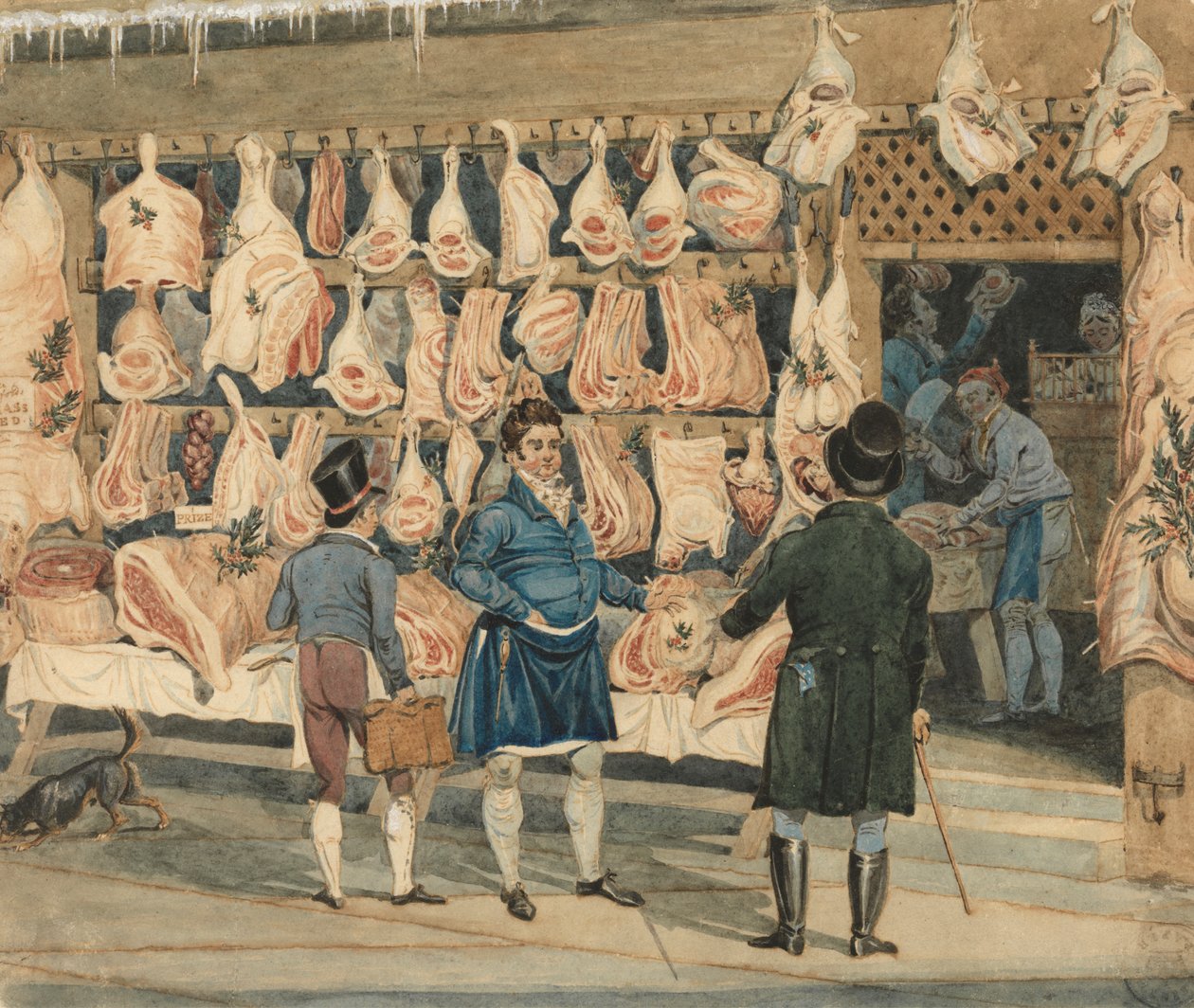 Köttmarknaden av James Pollard
