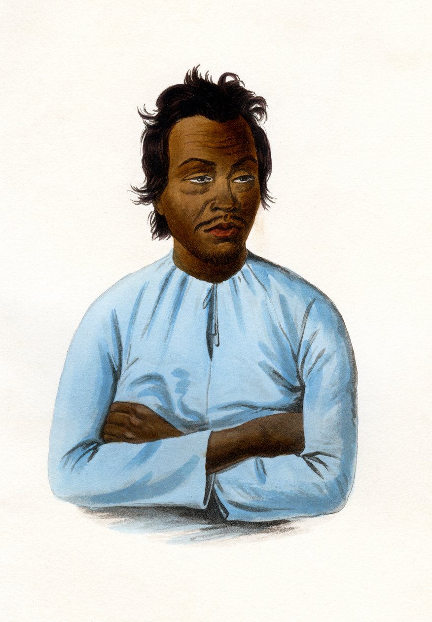 The Malay, c1840. av James Prichard