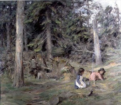 Runt en lägereld av James Riddel