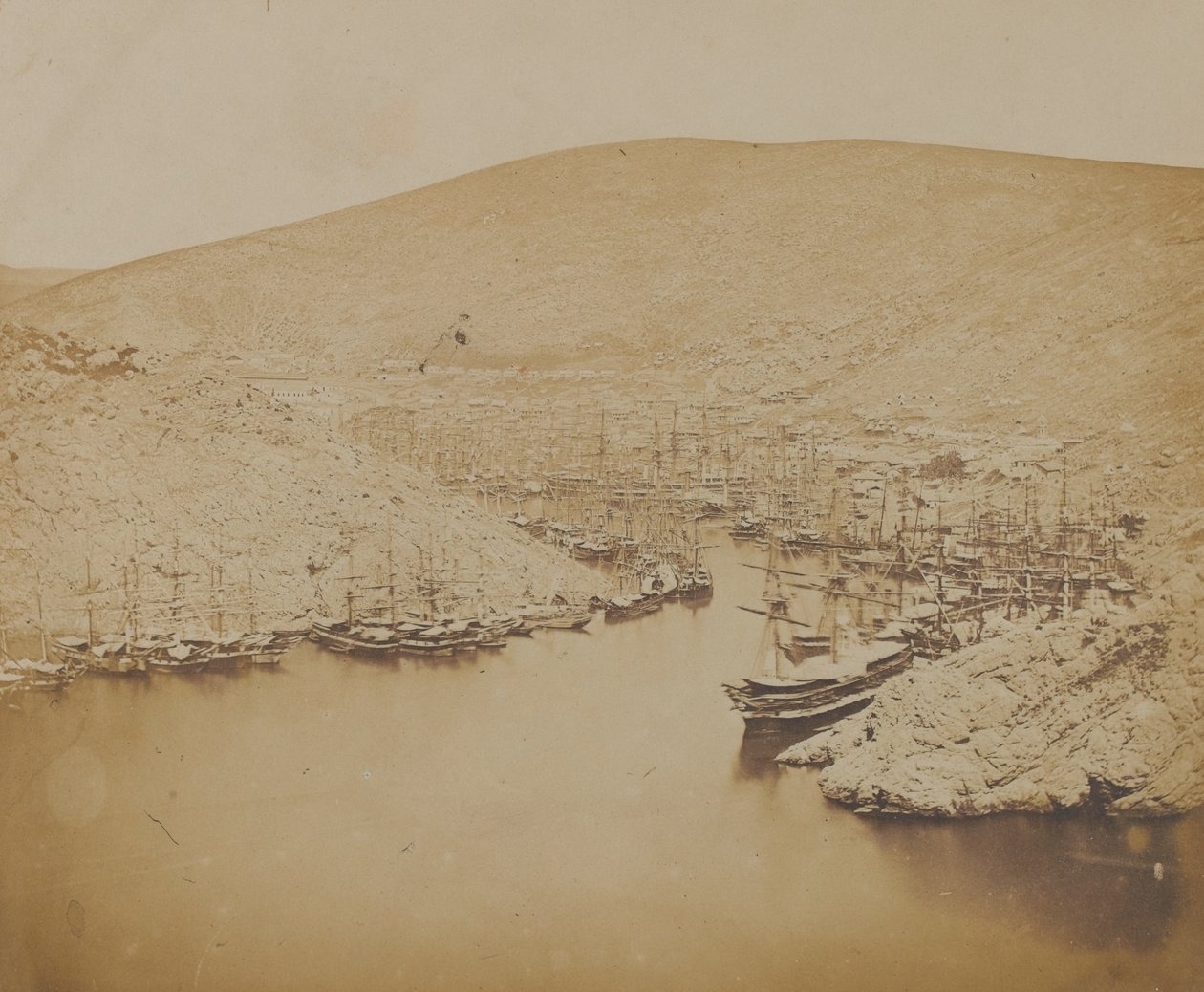 Balcalvas hamn, 1855 av James Robertson