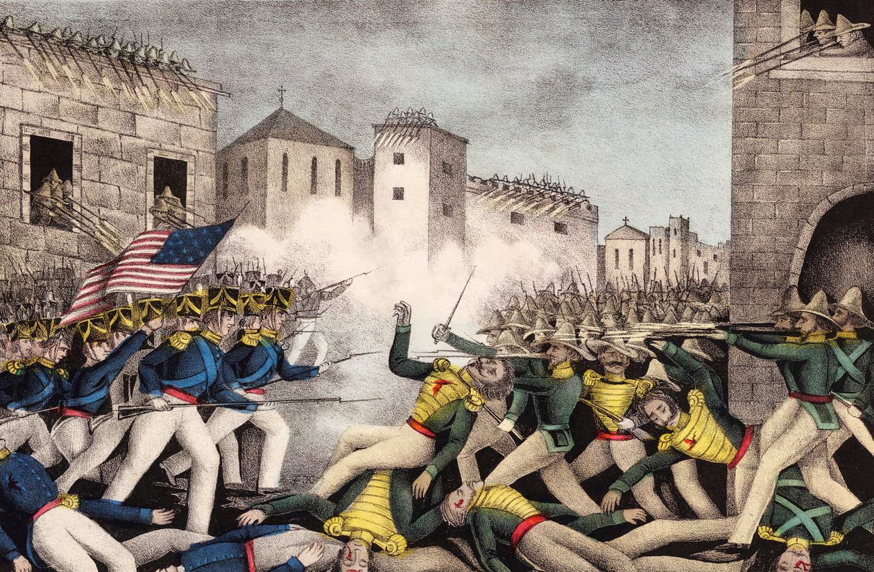 Slaget vid Monterrey. Mexikansk-amerikanska kriget. av James S. Baillie