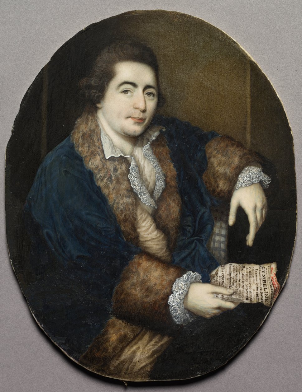 Porträtt av William Powell, ca. 1765. av James Scouler