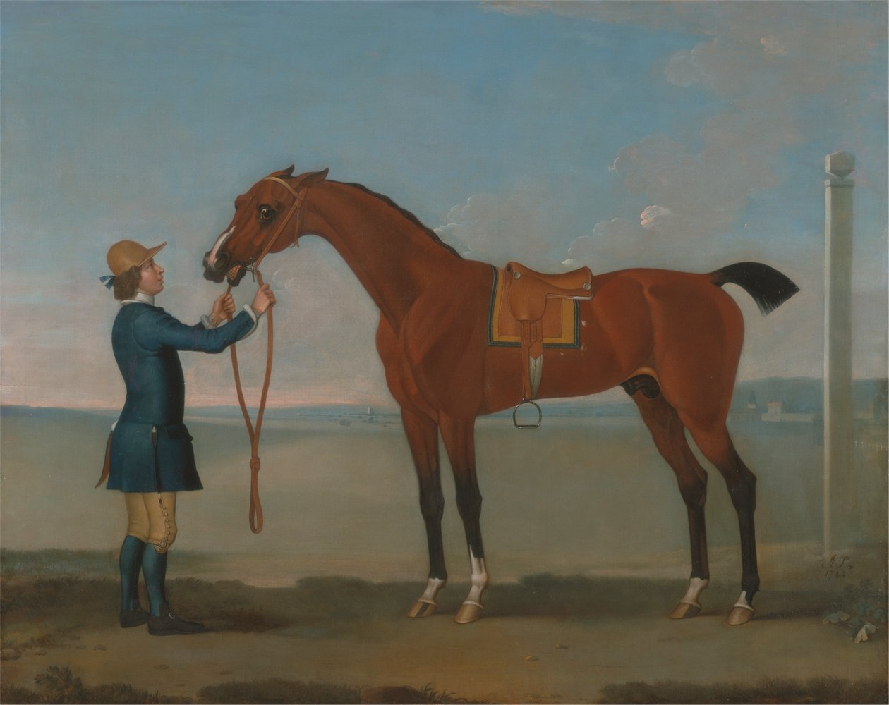 Hertigen av Devonshires Flying Childers av James Seymour