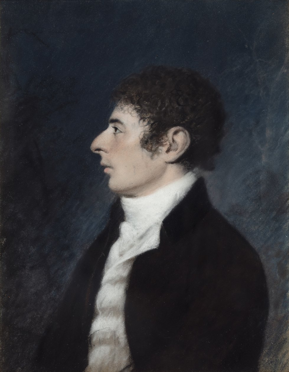 Robert Southey, cirka 1792 (pastell på papper) av James Sharples