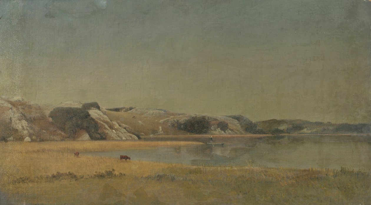 Landskap (olja på duk) av James Suydam