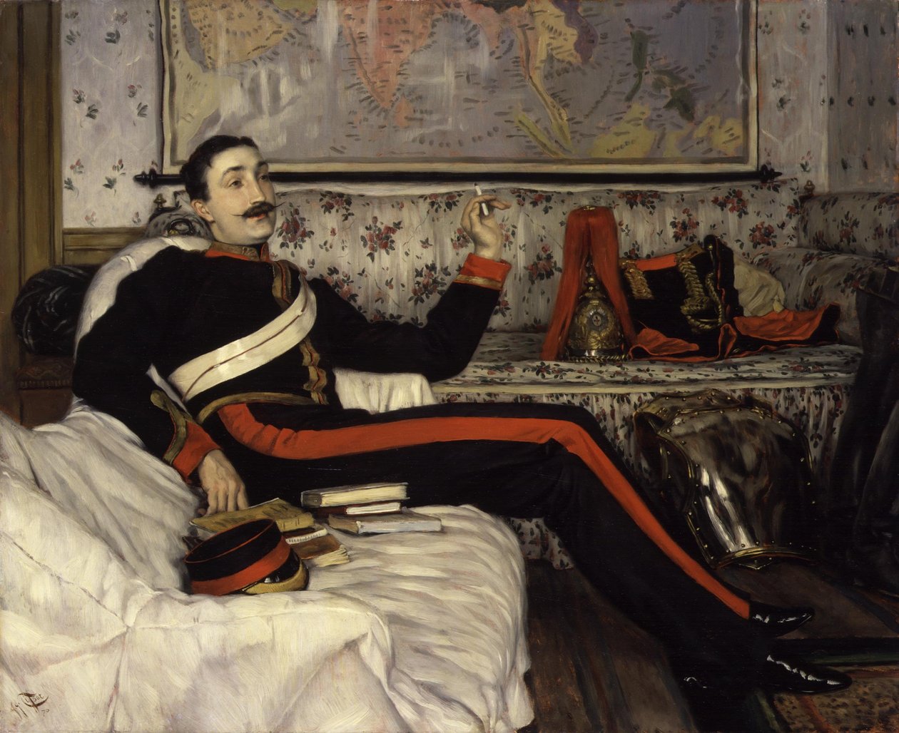 Kapten Frederick Gustavus Burnaby av James Tissot