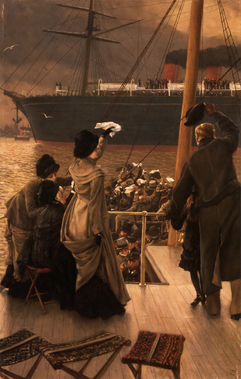 Farväl på Mersey av James Tissot