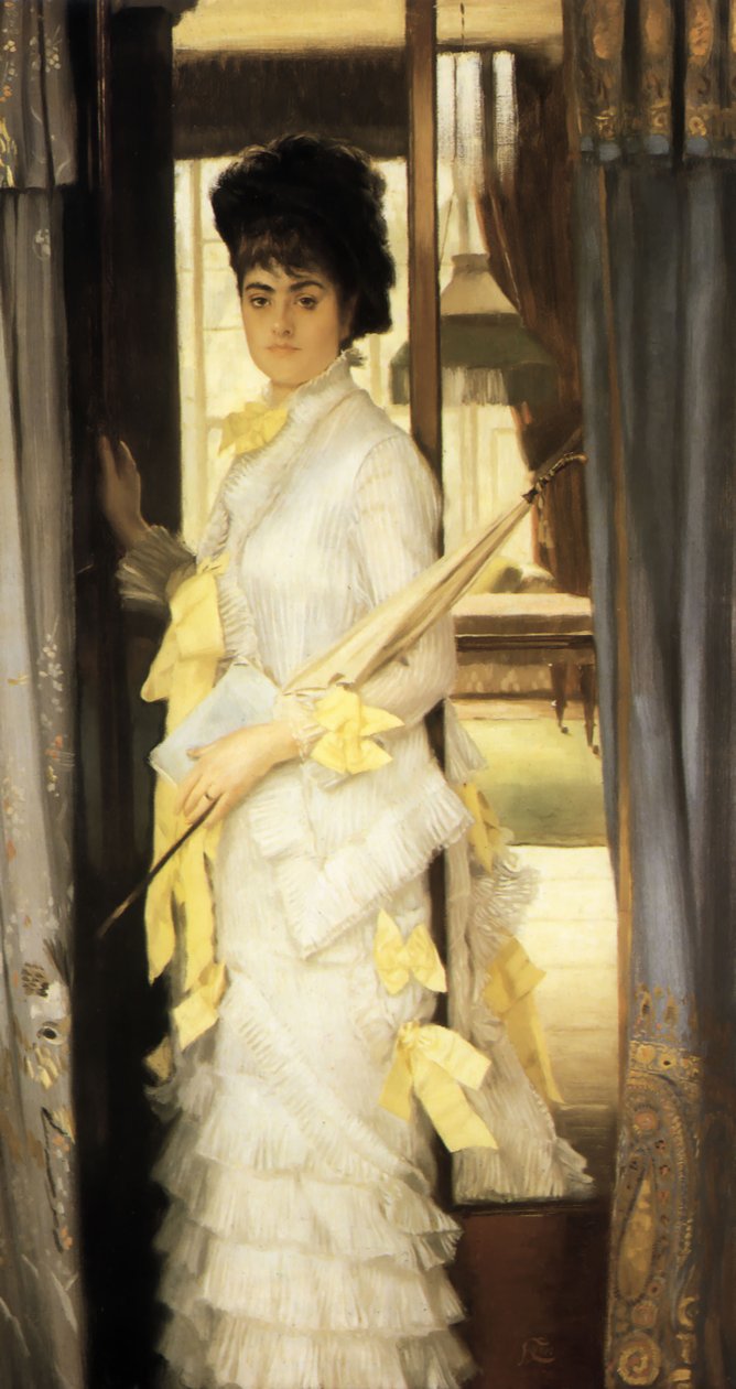 Porträtt av Miss Lloyd av James Tissot