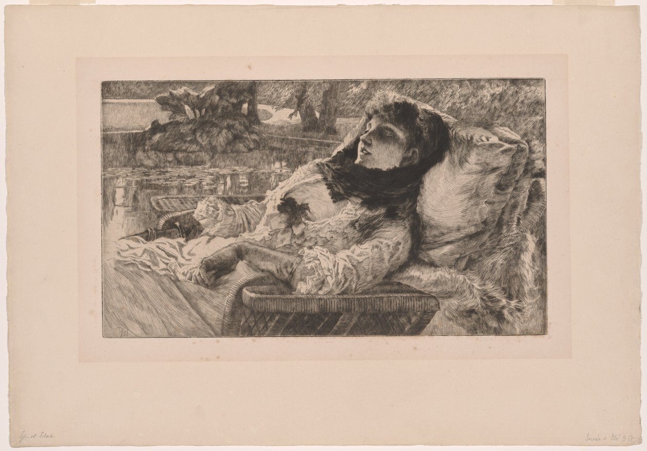 Sommarkväll av James Tissot
