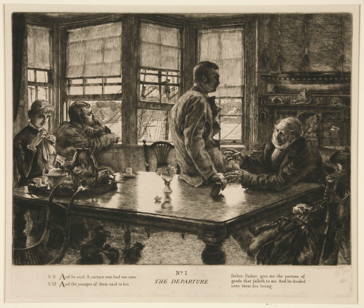 Avresan av James Tissot