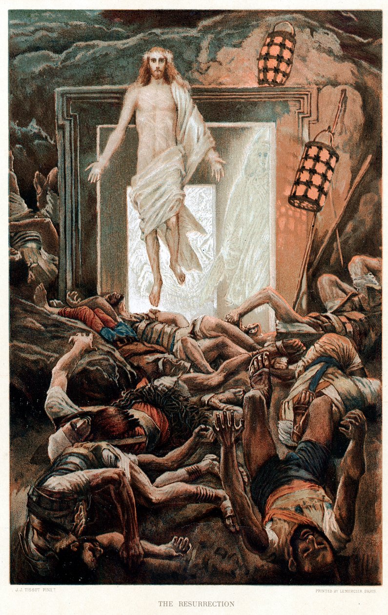 Uppståndelsen, c1890 av James Tissot