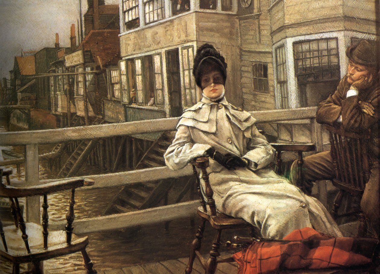 I väntan på färjan II av James Tissot