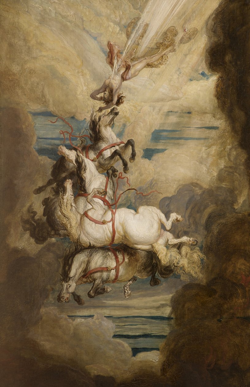 Phaetons fall, 1808 av James Ward
