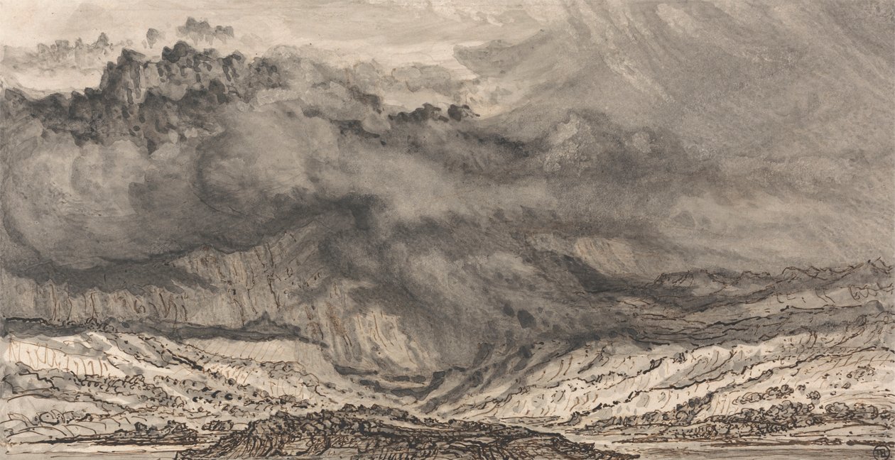 Snowdon, en storm som närmar sig av James Ward