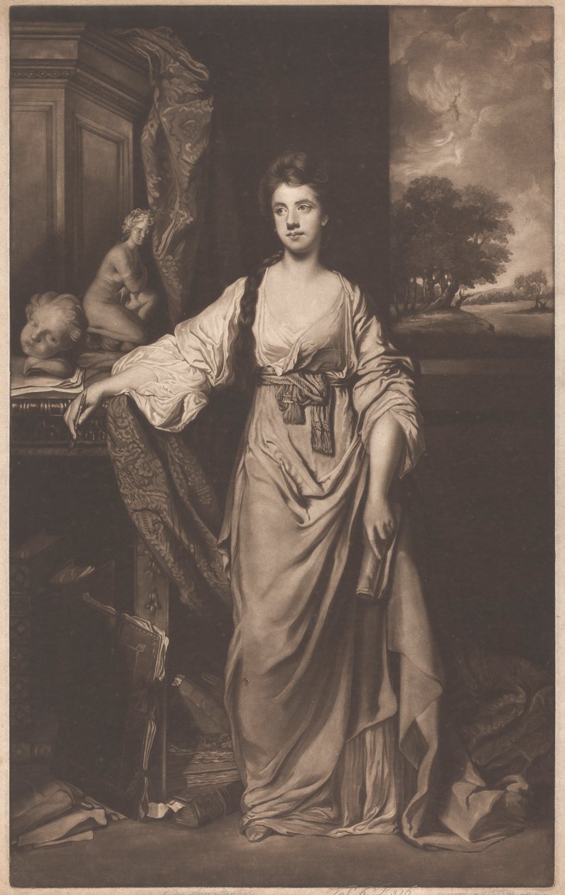 Lady Ann Hussey (född Delaval) Stanhope av James Watson