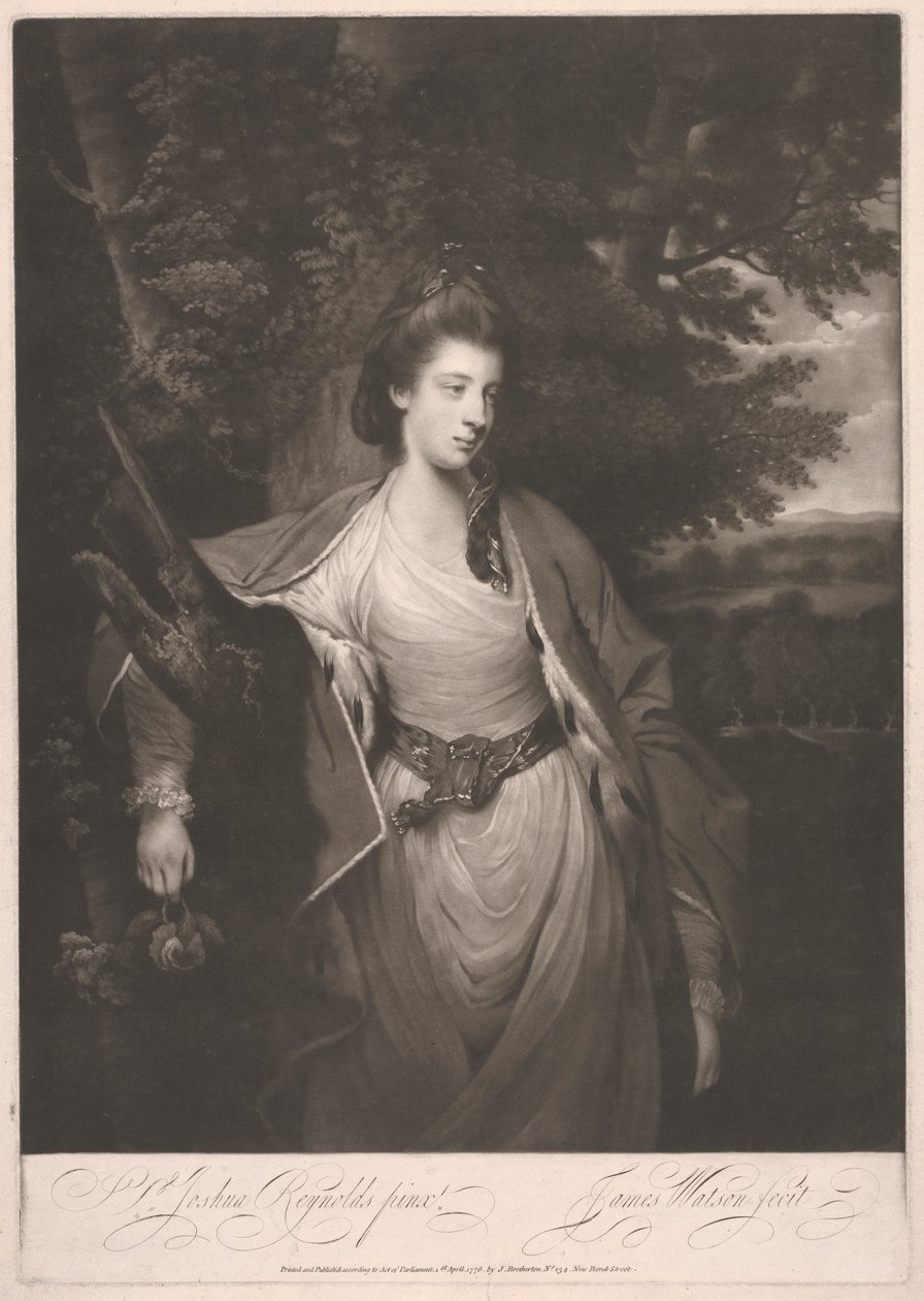 Margaret Caroline, grevinna av Carlisle av James Watson