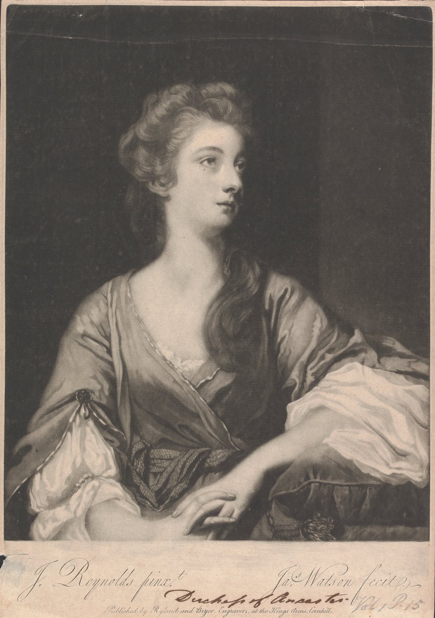 Miss Elizabeth Greenway av James Watson