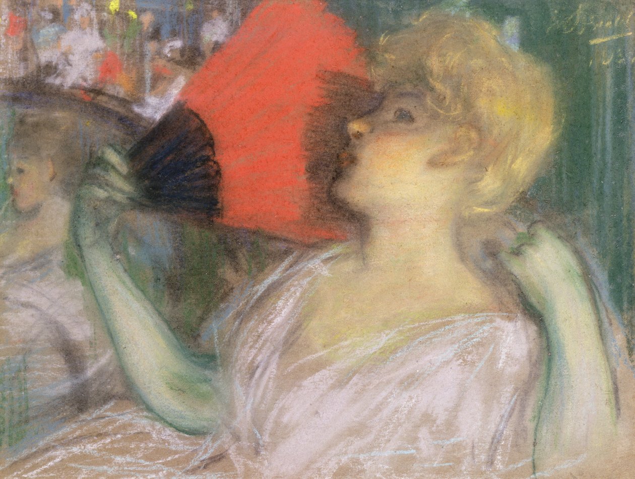 På operan (pastell på papper) av James Watterston Herald
