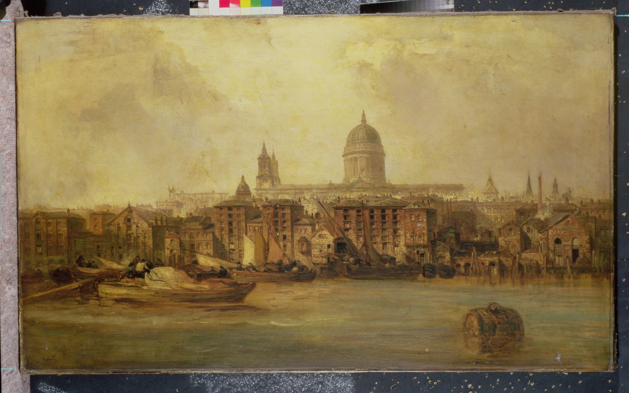 Themsen nära Blackfriars av James Webb