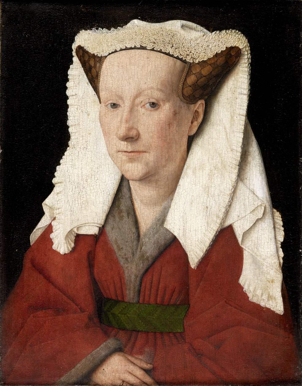 Portrait of Margareta van Eyck av Jan van Eyck