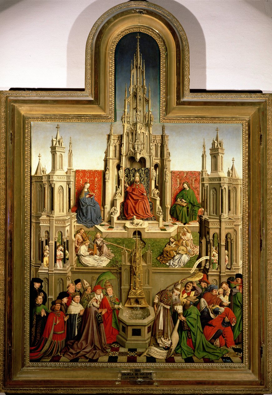 Livets källa av Jan van Eyck