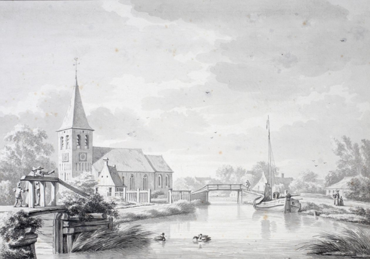 Gezicht op Zuidwolde av Jan Bulthuis