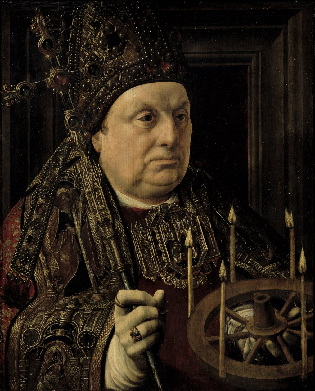 St. Donatian av Reims (d. 390) av Jan Gossaert