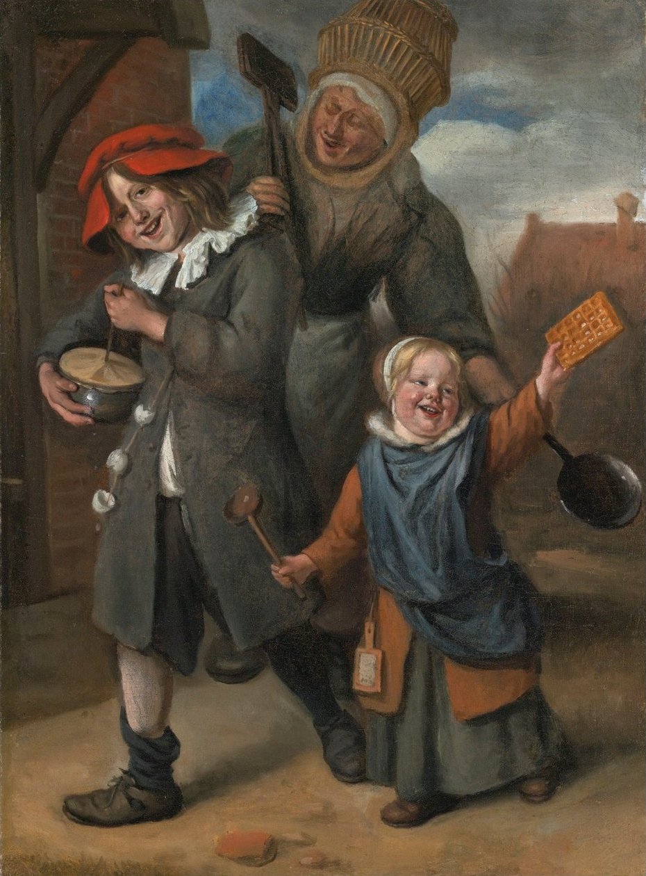 The Rommelpot Player  av Jan Havickszoon Steen