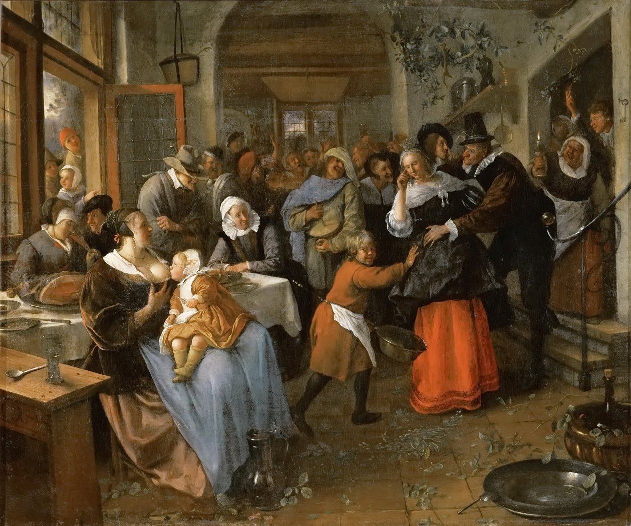 The cheated bridegroom av Jan Havickszoon Steen