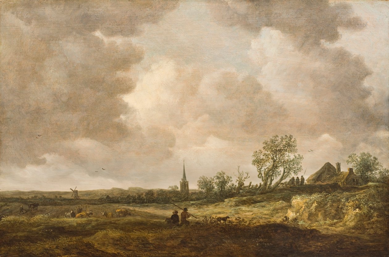 Landskap med sanddyner, 1647 av Jan Josephsz van Goyen