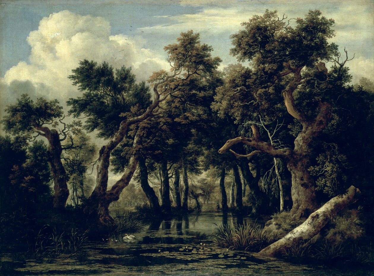 Landskap med ek, 1634 av Jan Josephsz van Goyen