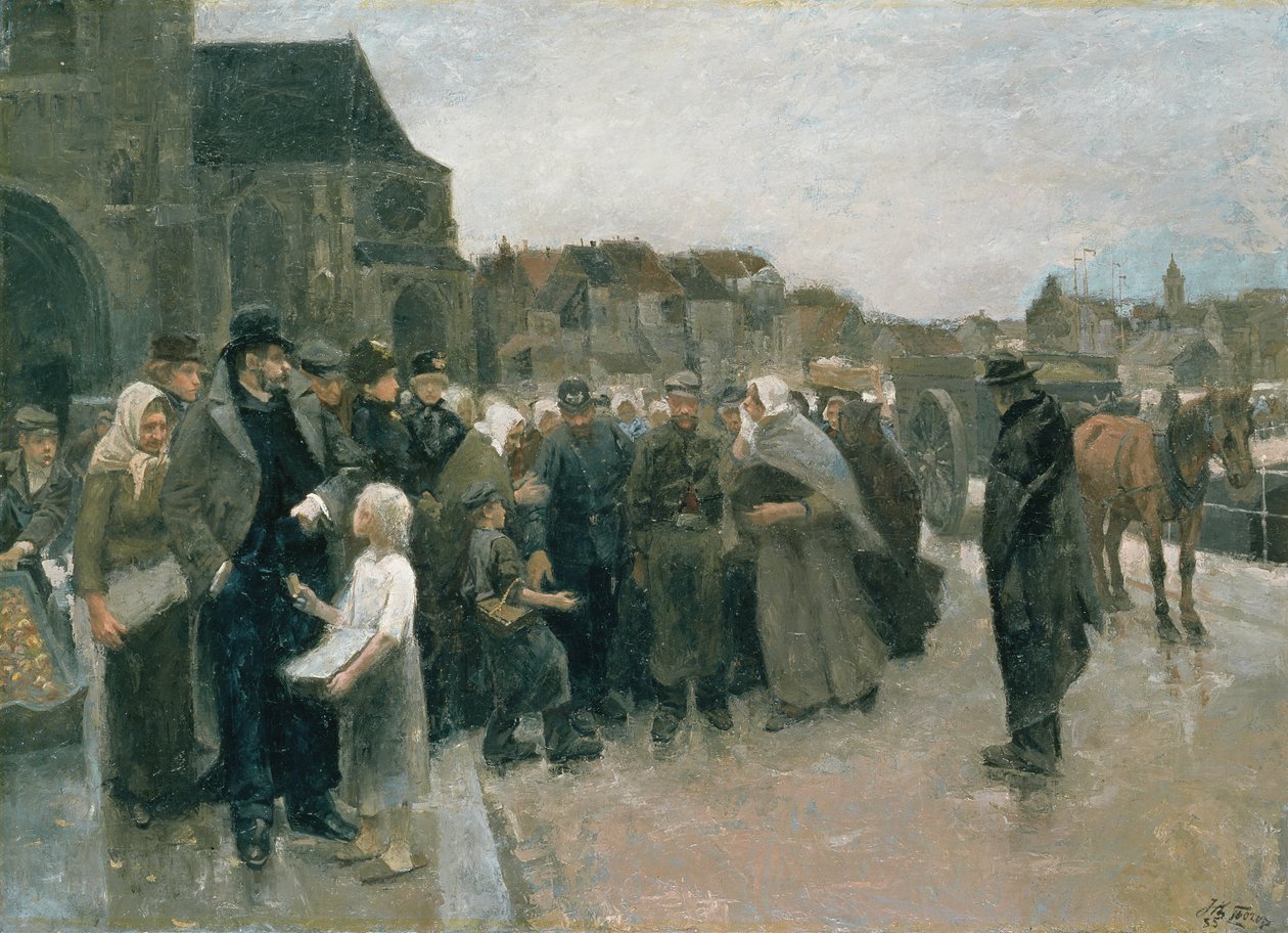 Arresteringen, 1885 av Jan Toorop