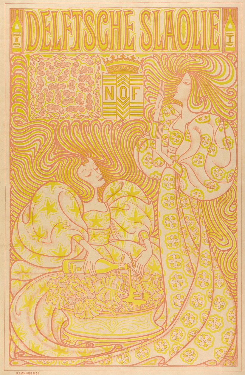 Jan Toorop, Delft Salad Oil, 1895 av Jan Toorop