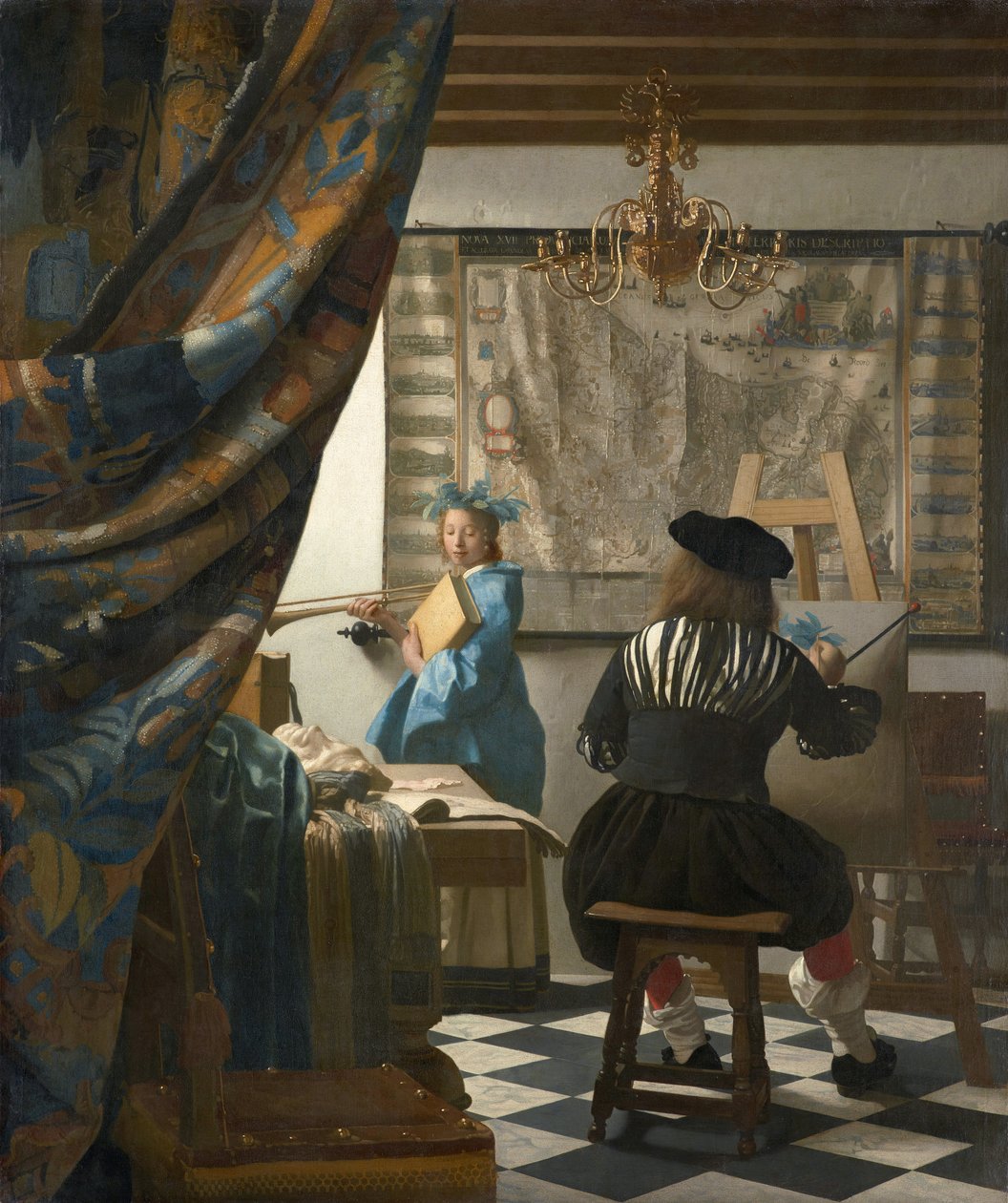 Konsten att måla av Jan Vermeer van Delft