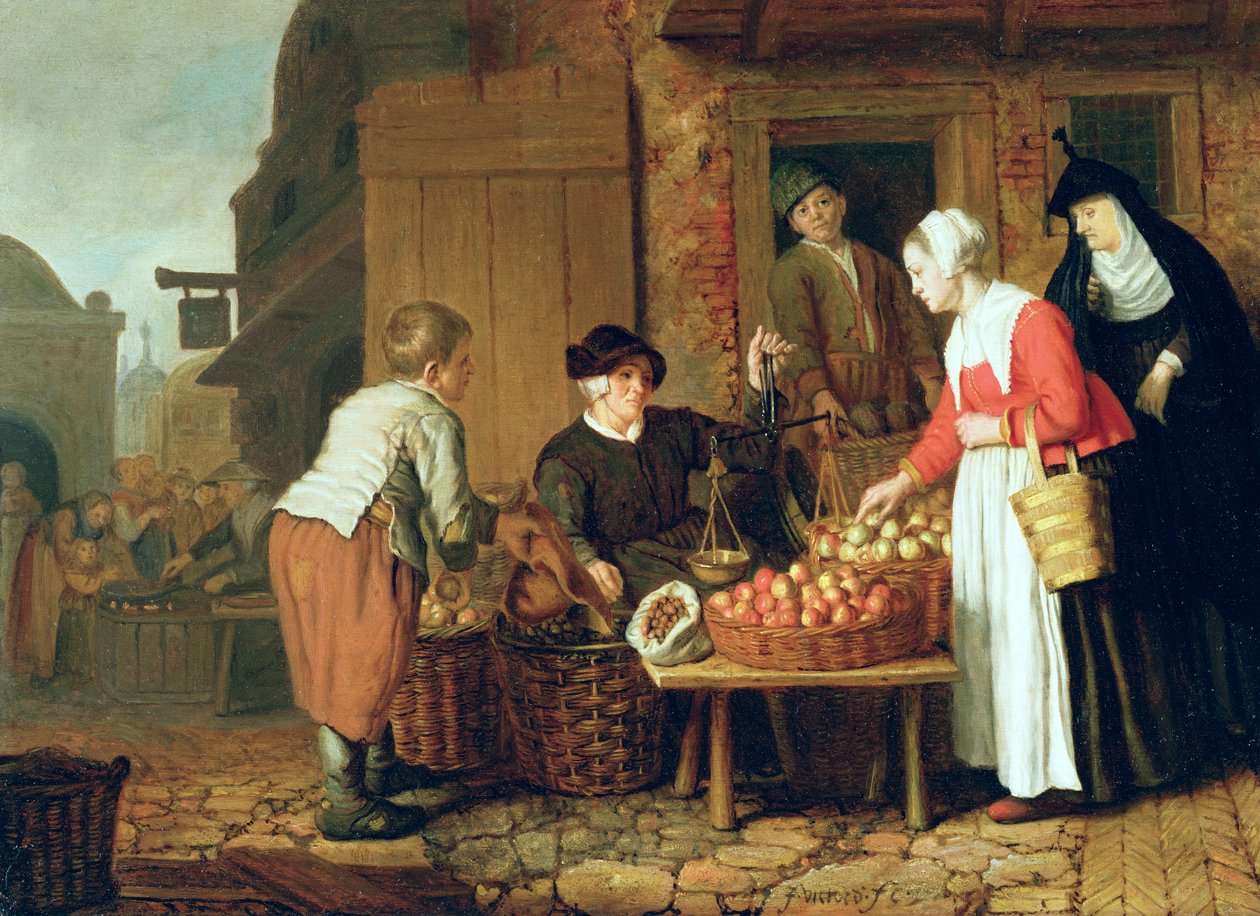 Frugtsælgeren av Jan Victors