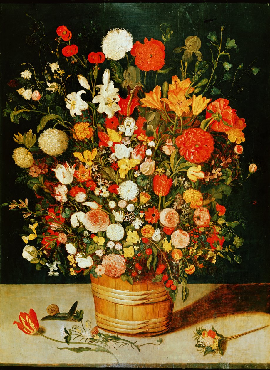 Blombukett av Jan the Elder Brueghel