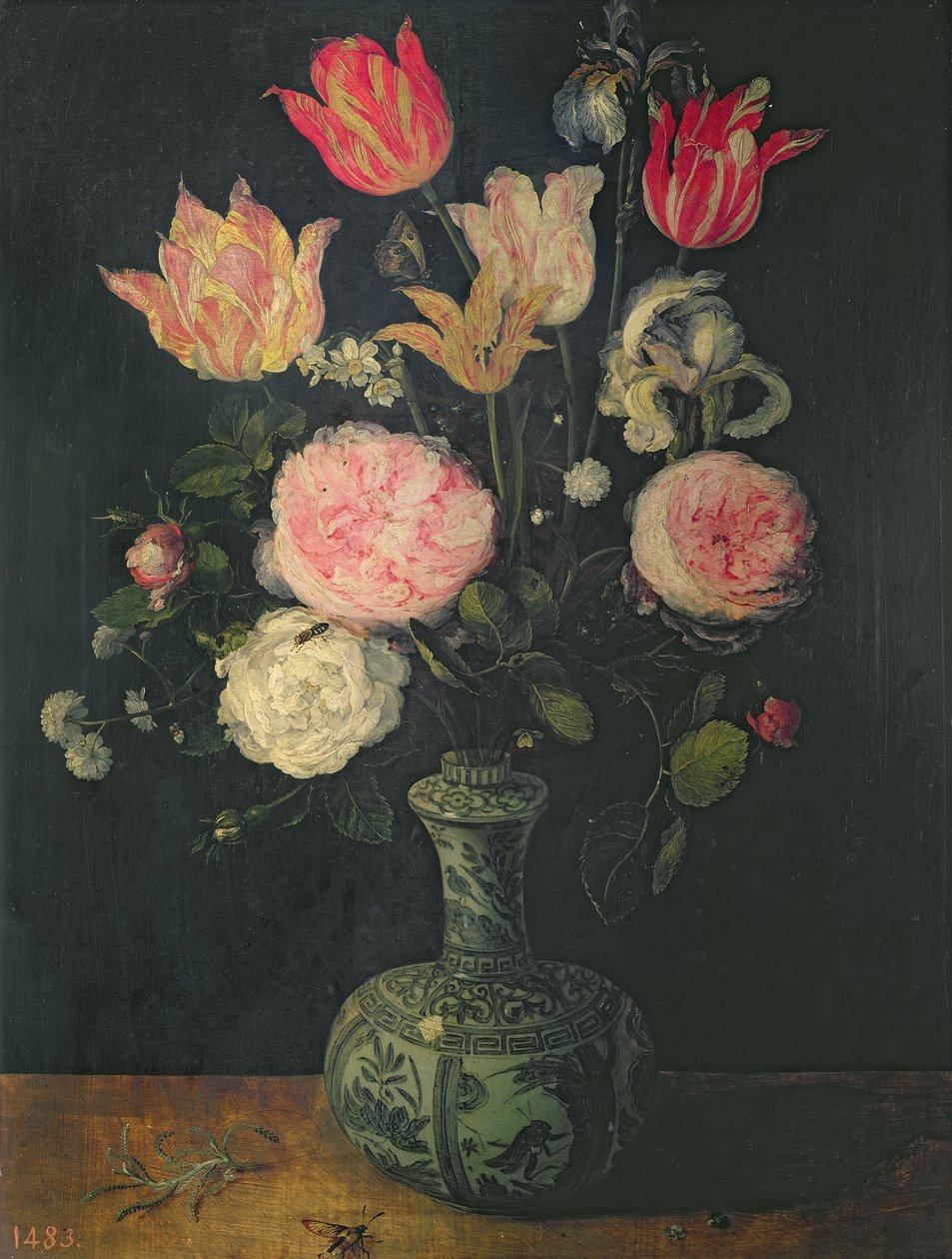Stilleben av blommor av Jan the Elder Brueghel