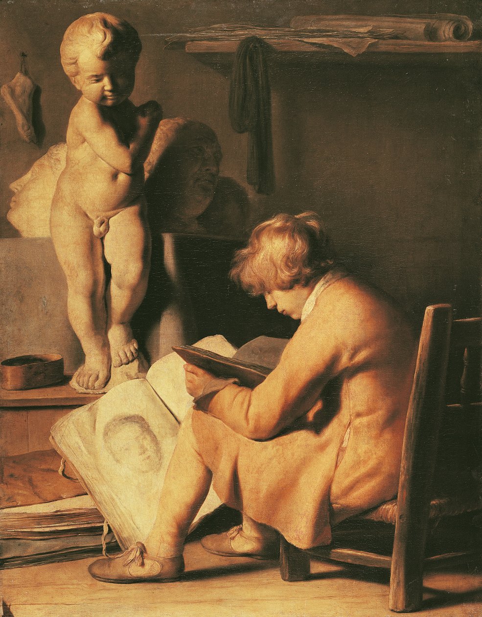 Den unga konstnären av Jan the Elder Lievens