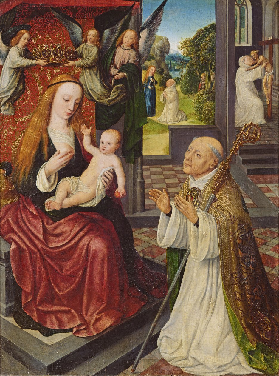 St. Bernards amning av Jan van Eeckele
