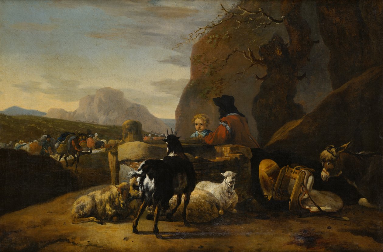 Landskap av Jan Baptist Weenix
