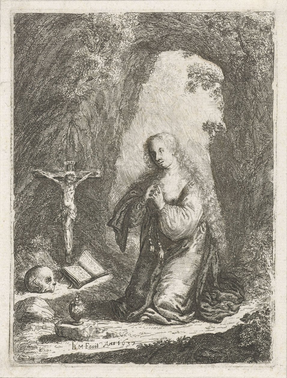 Maria Magdalena till Boetawardi av Jan Barentsz. Muyckens