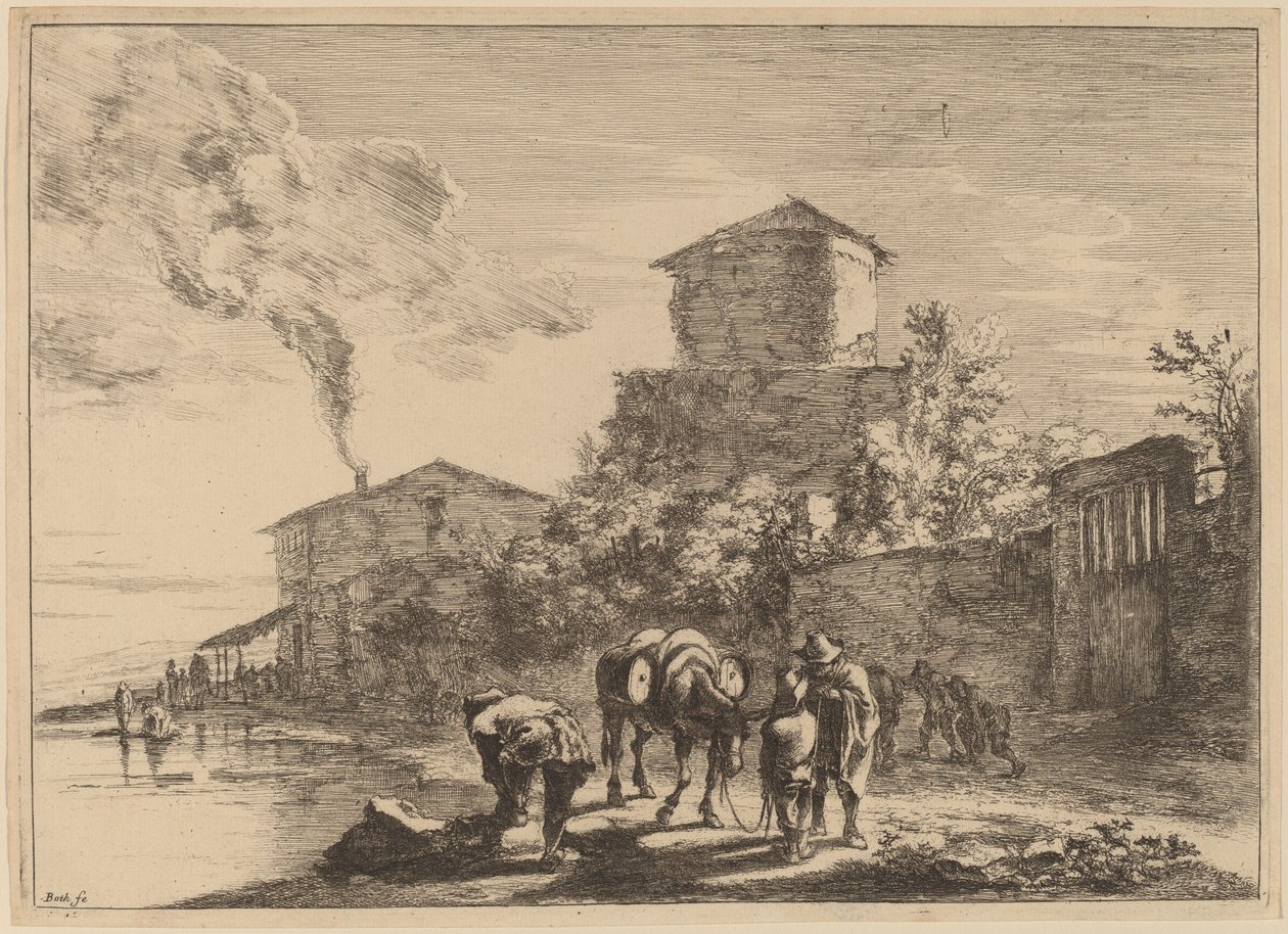Hinny Drover, via Appia av Jan Both