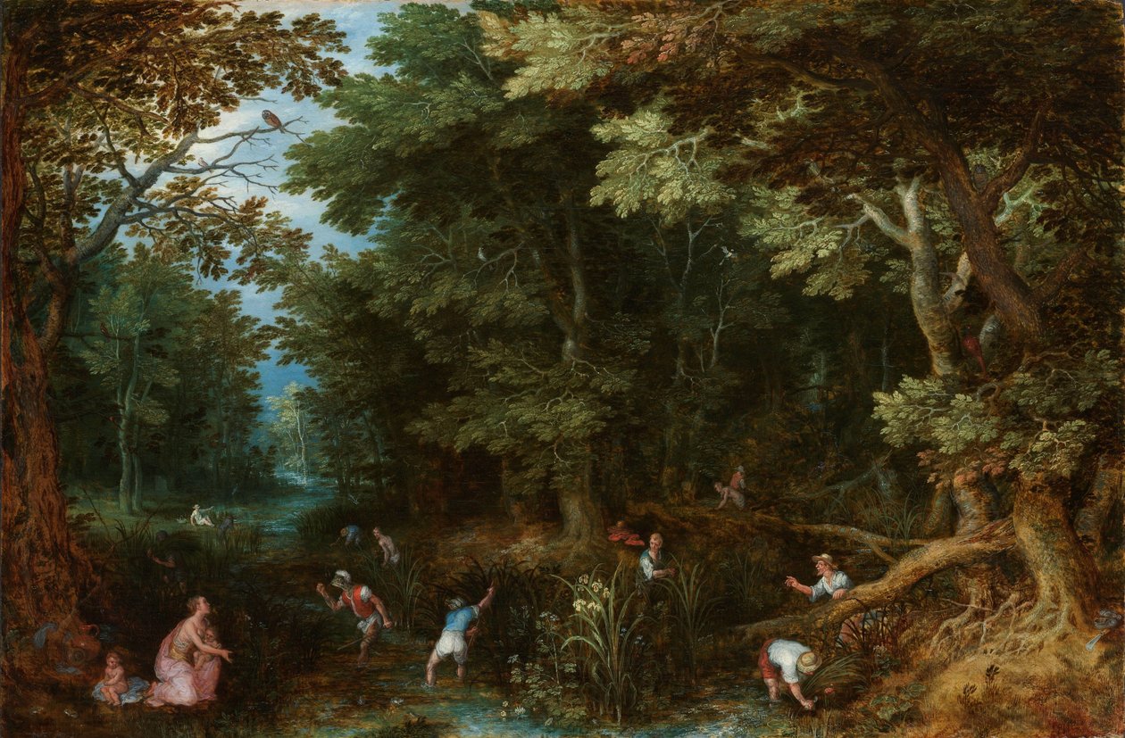Latona och de lykiska bönderna av Jan Brueghel (I)